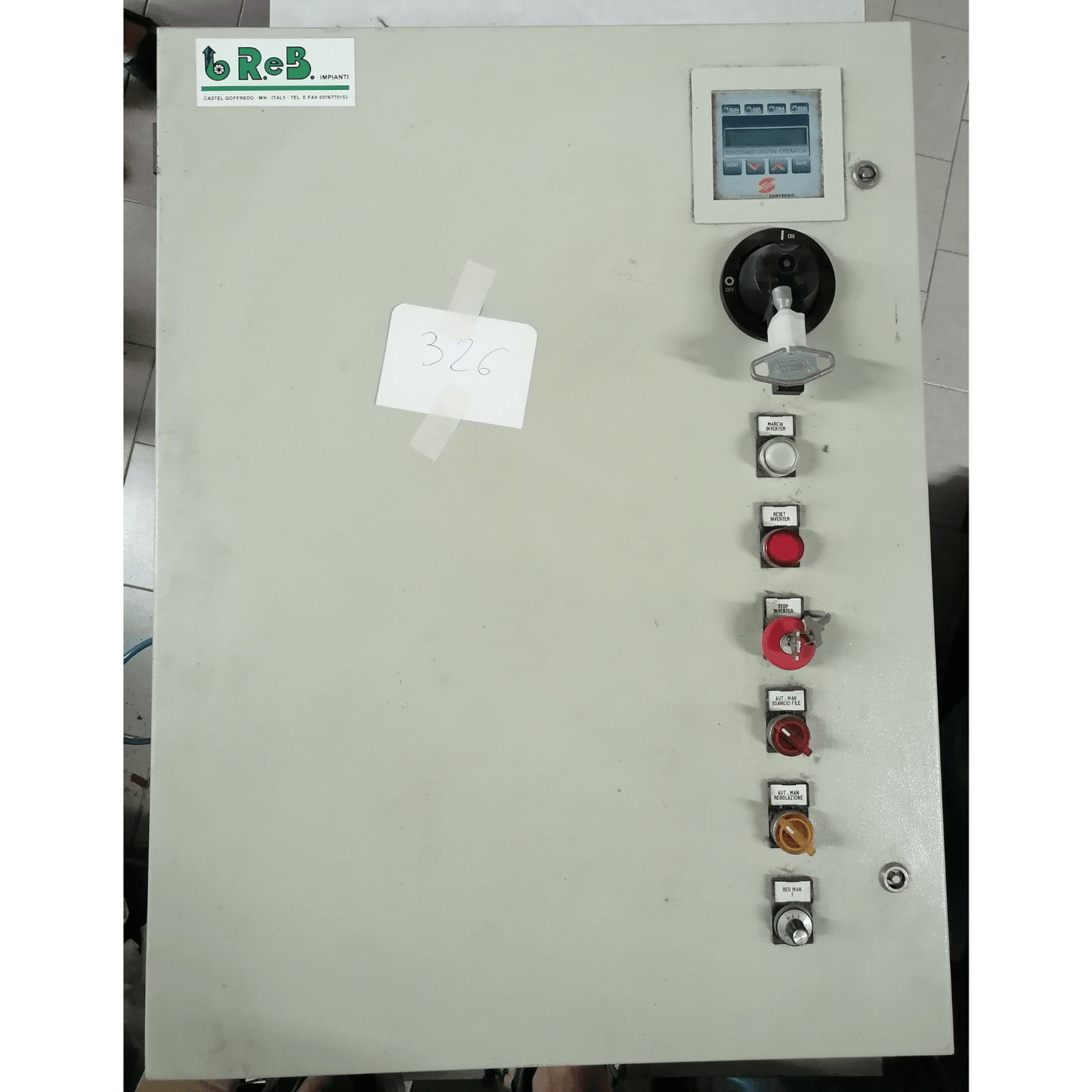 Inverter per comando turbina ES ELETTRONICA SANTERNO - Cucito Industriale Usato