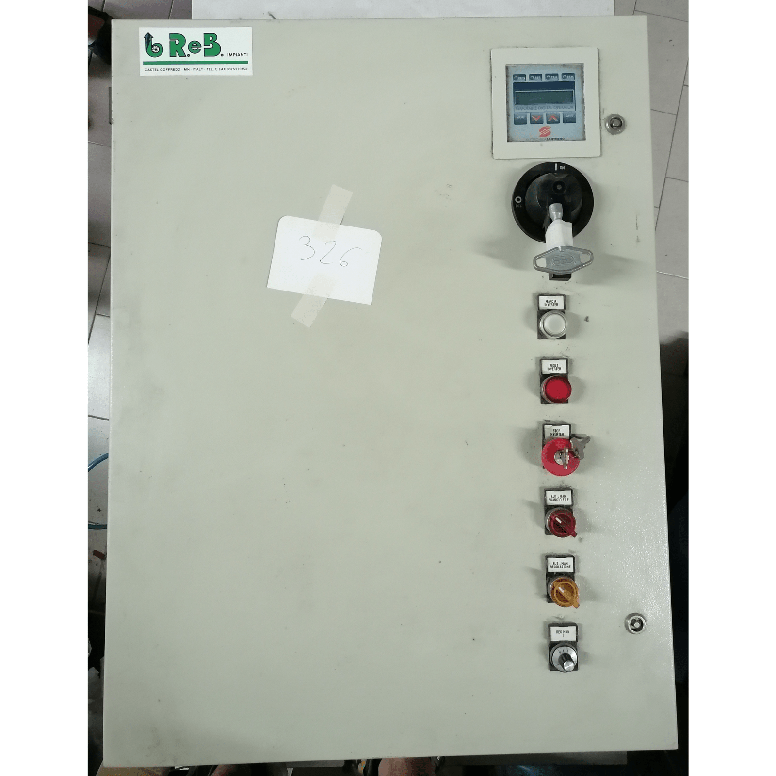 Inverter per comando turbina ES ELETTRONICA SANTERNO - Cucito Industriale Usato